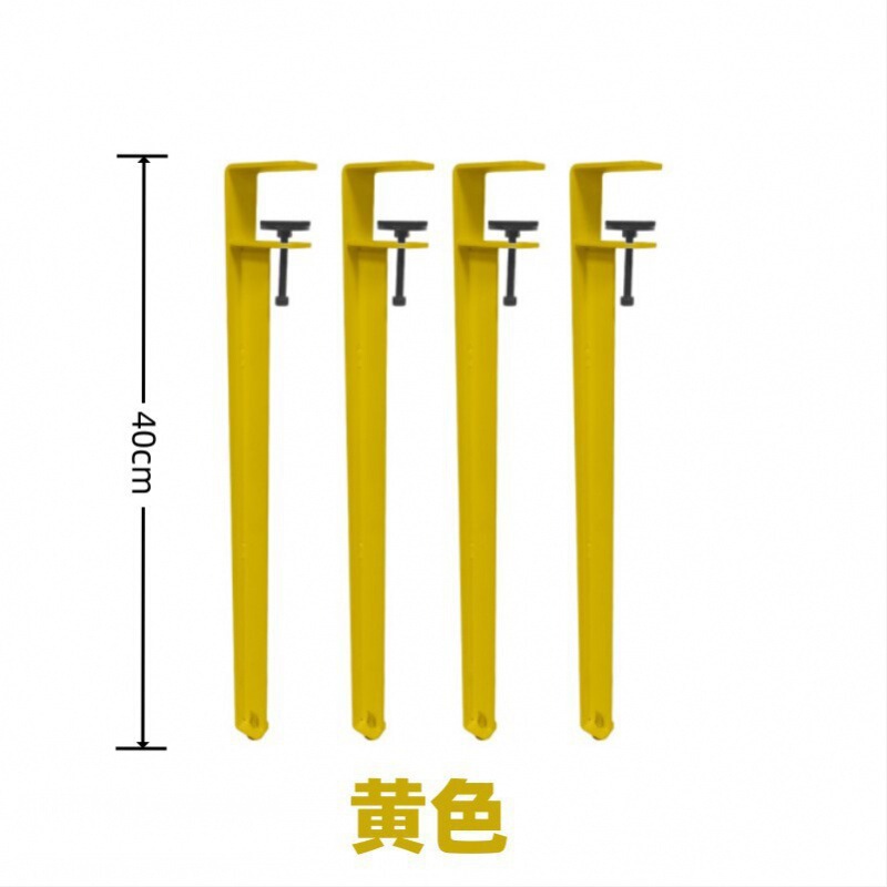 免打孔桌脚支架桌腿办公木板茶几可移动升降桌子腿支撑架方桌圆形|undefined