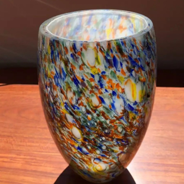 水晶挂件风铃喂鸟无孔球圣诞树装饰挂件亚马逊货源户外空心球