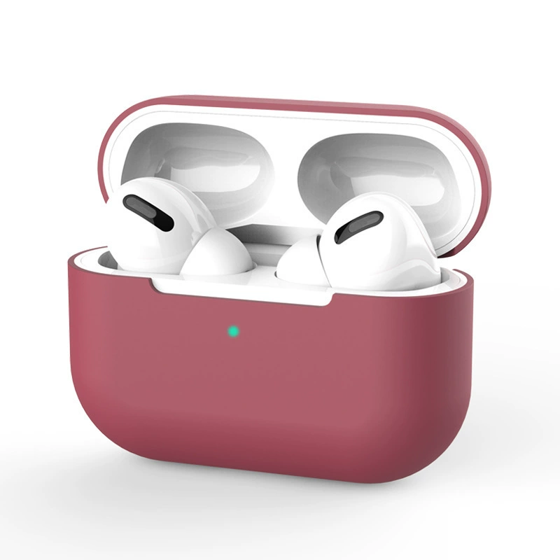 Apple, силиконовый совместимый чехол, беспроводные наушники, bluetooth, защита от падения