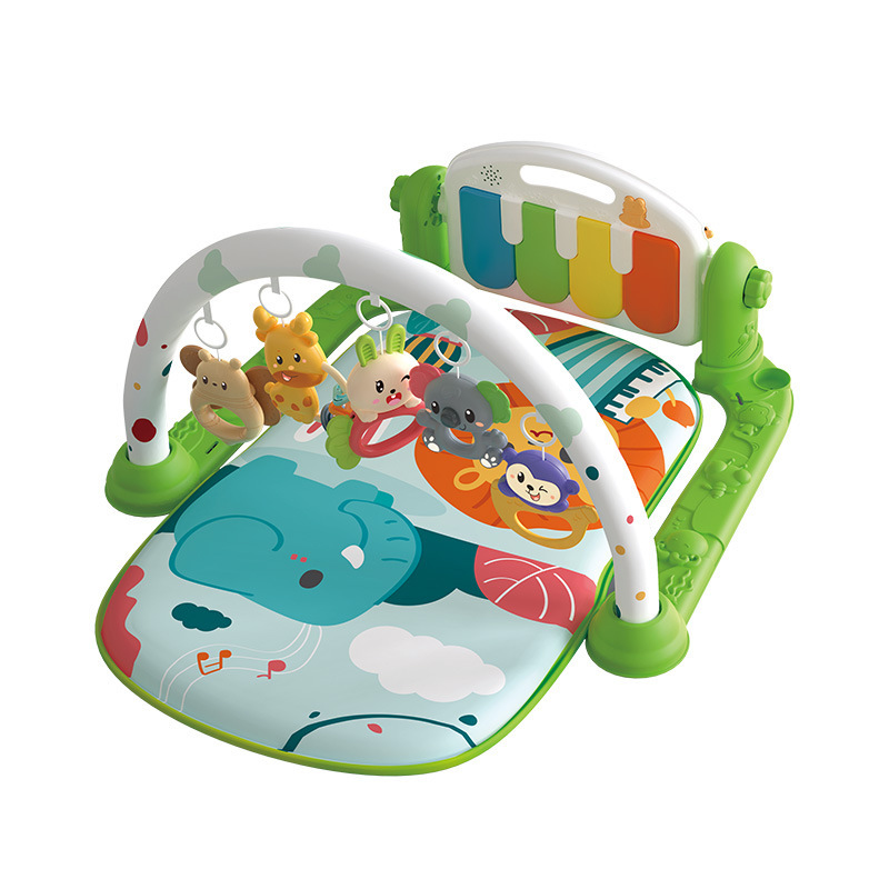 Juegos de pedal para bebés de venta transfronteriza 0 - 18 meses estantes de gimnasio de música para bebés de piano