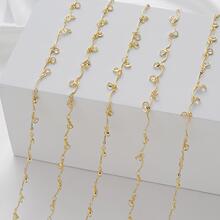 14K�~����ɫ僽�����������ˮ���ʯ�ֹ�朗ldiy����朶�ɢ�