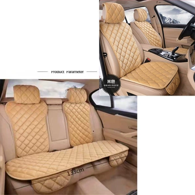 Wholesale car cushion winter Seat cushion, seat cover - diamond-black-small-waist-full-car-five-seats