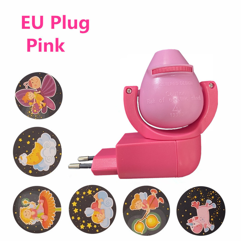 Children's bedroom light sense automatic control LED projection night light cartoon European gauge 220V Room night light Children's bedroom light sense automatic control LED projection night light cartoon European gauge 220V Room night light