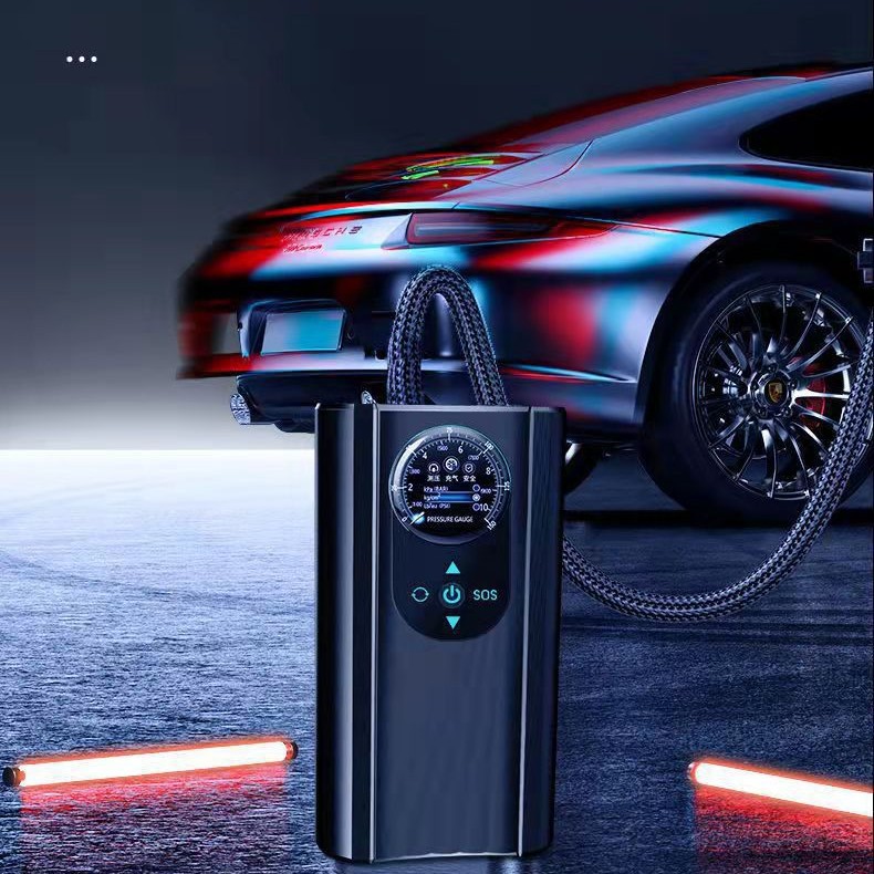 Portable Car Air Pump Mini Handheld Electric Air Pump Outdoor Emergency Car Tire Air Pump