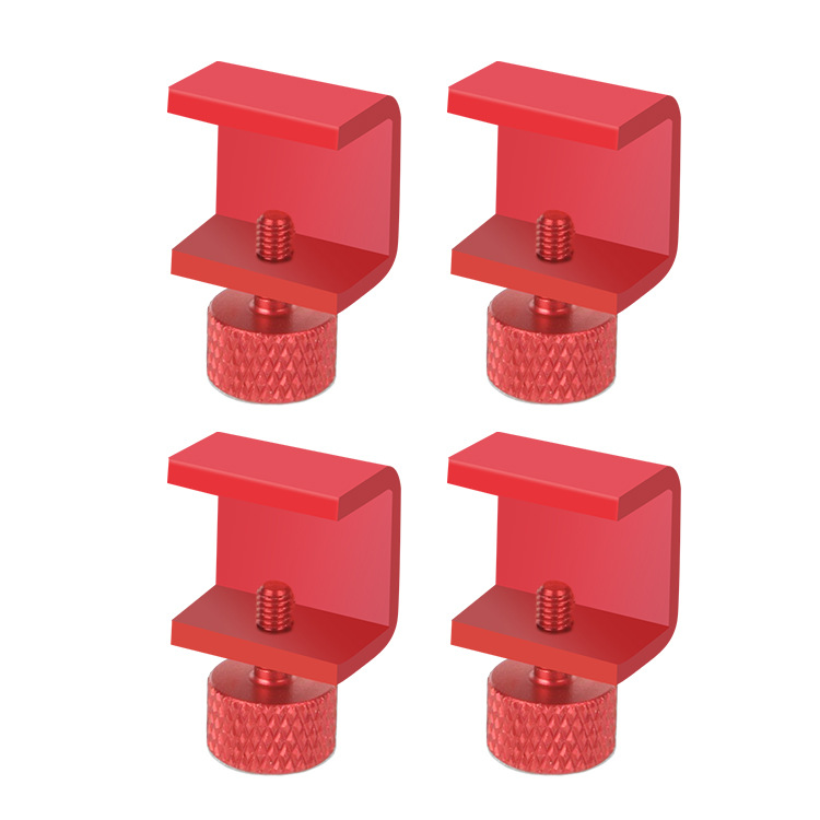 (클립 나사) 레드 4 팩