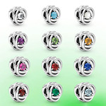 唯美潘串珠批发银饰品一半白铜一半银多层电镀不易掉色材质工厂批