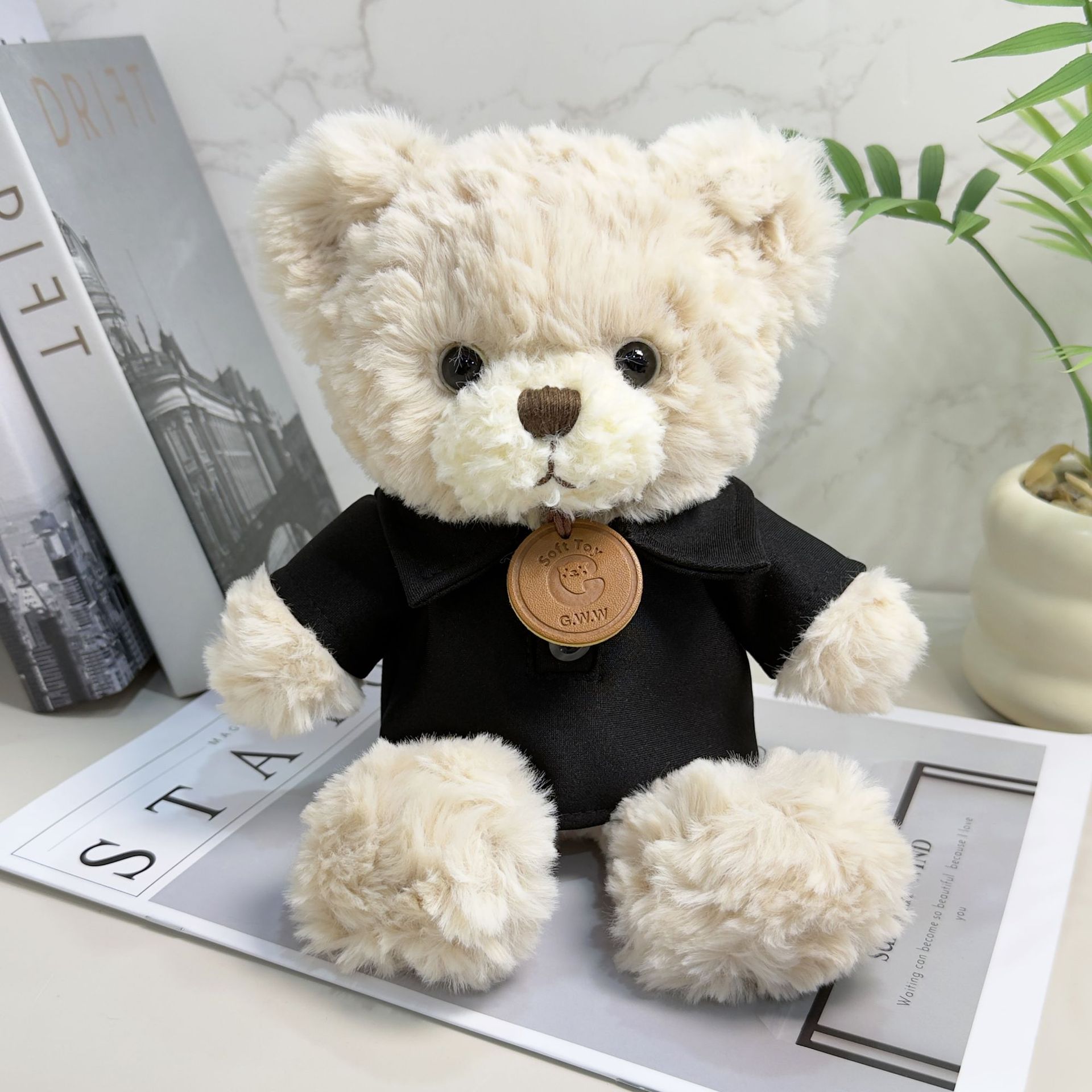 Vestido Teddy Bear suéter Teddy Bear camiseta actividad regalo juguete de peluche impresión LOGO