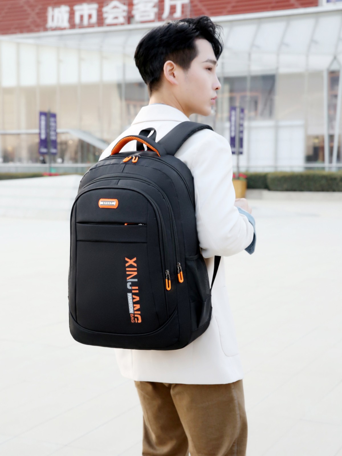 Factoria transfronteriza mayorista de viajes de ocio para hombres y mujeres mochilas de computadora de gran capacidad mochilas de moda de estudiantes de secundaria