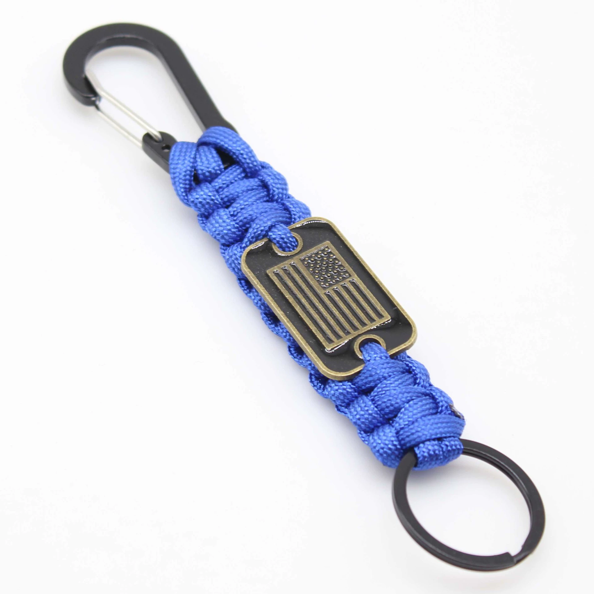 Umbrella rope pendant Umbrella rope key chain handmade seven -core umbrella rope national flag brand pendant outdoor emergency umbrella rope