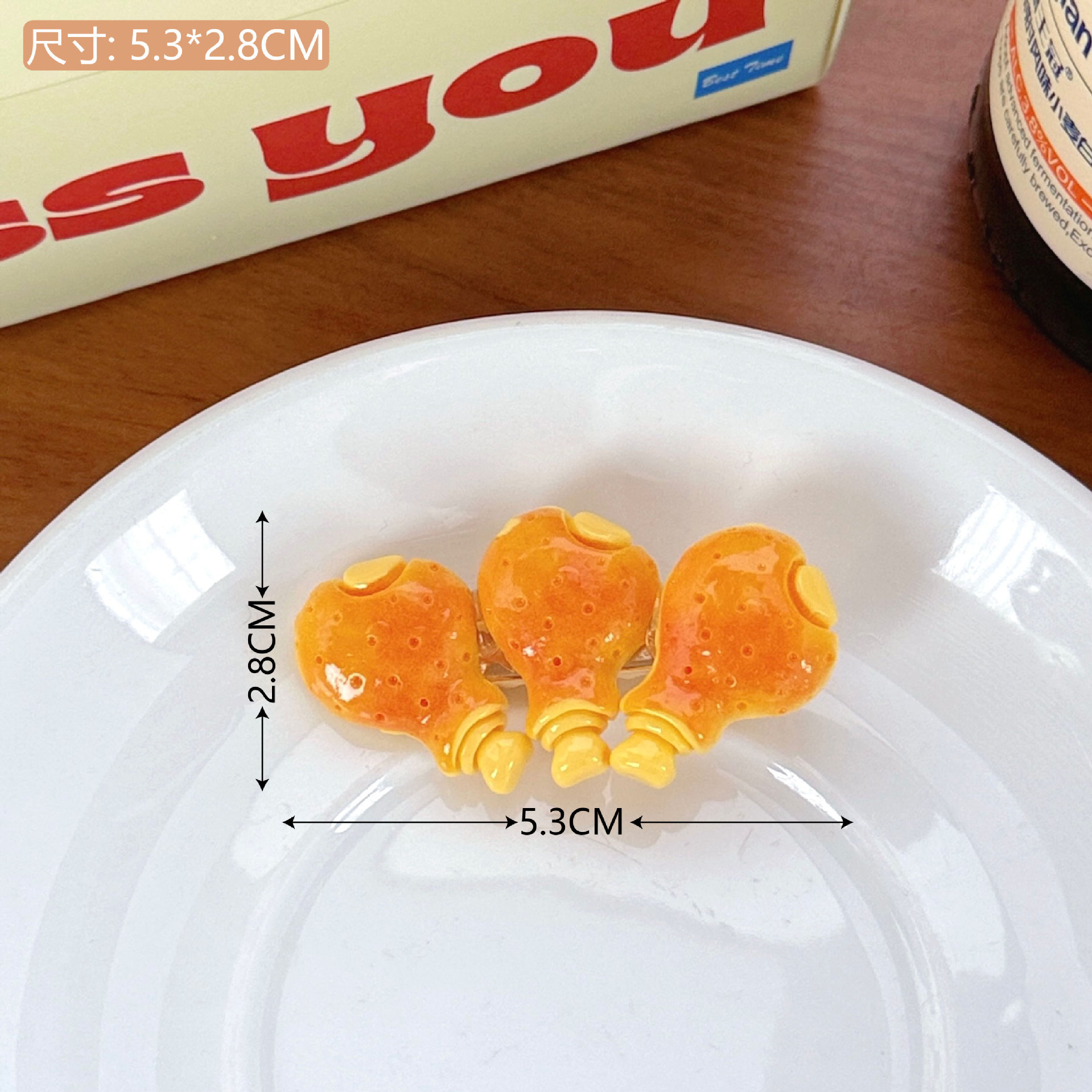 Creativa extraña comida infantil juegan pinzas de cabello comida simulación juegos de cabello de chicas interesantes pinzas de cabello al por mayor