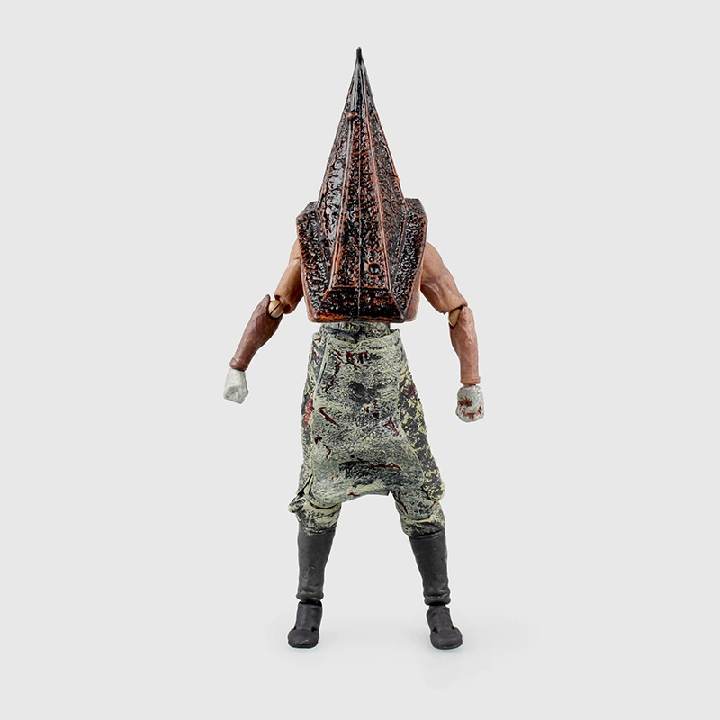 Фигурка Фигма Silent Hill SP 061 Безливая медсестра голова 055 Треугольная голова подвижная фигурка модель размещения