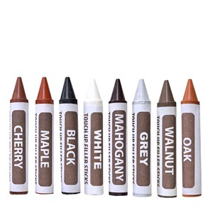 [Ready Stock] Furniture Crayon, Floor Paint Touch-Up, Scratch Touch-Up Paste, Color Touch-Up, Pothole Touch-Up, Wooden Door and Board Paint Touch-Up Crayon