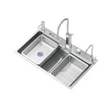 5MM���ySUS304���P�ԭɫ��βۼ��ÏN��ˮ�۶๦��̨��ϴ����