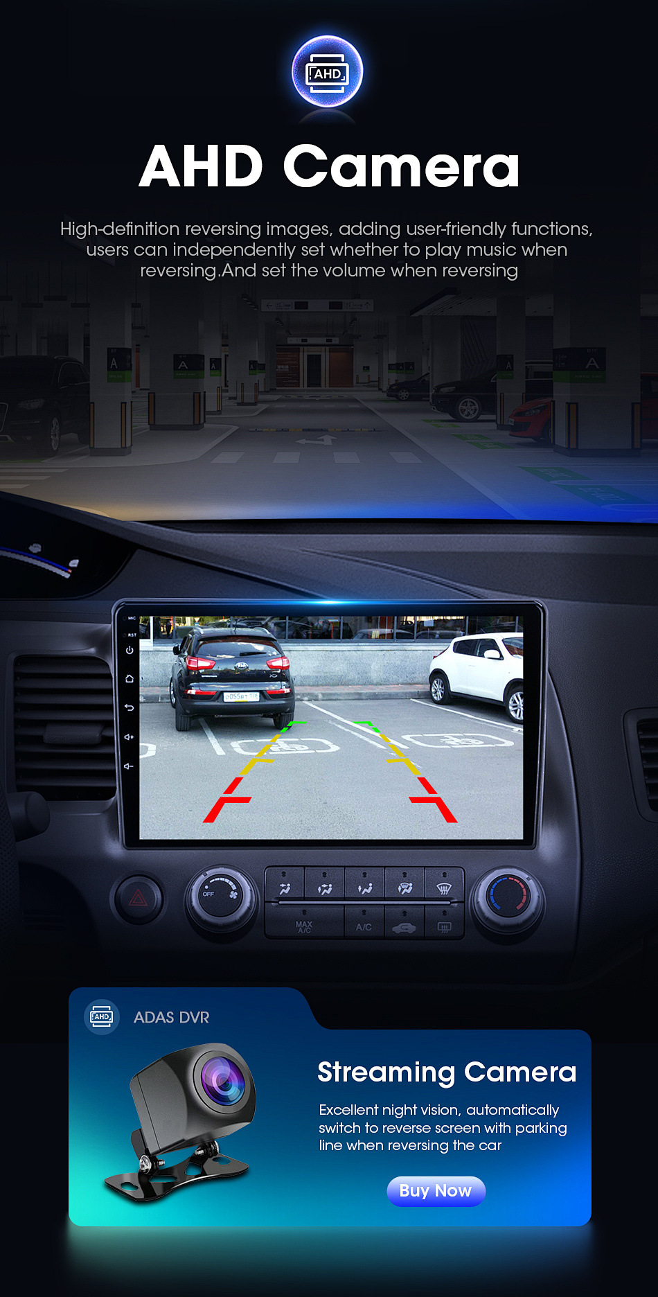 Cross-Border Suitable for 06-11 Honda Civic Wireless Carplay Android Gps Car Navigator