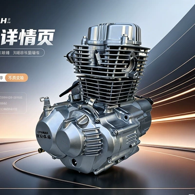 Motorcycle engine air-cooled Engine assembly