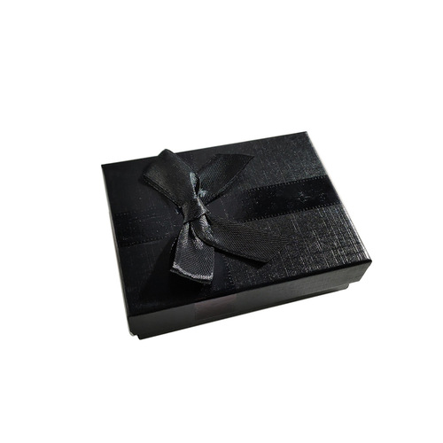 蝴蝶结创意设计厂家直销耳环代发包装盒 代发用首饰盒子纸盒货源