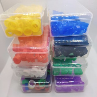 Dental Instrument Sterilization Identification Ring/High Temperature Resistant Identification Ring Silicone Rubber Sealing Ring