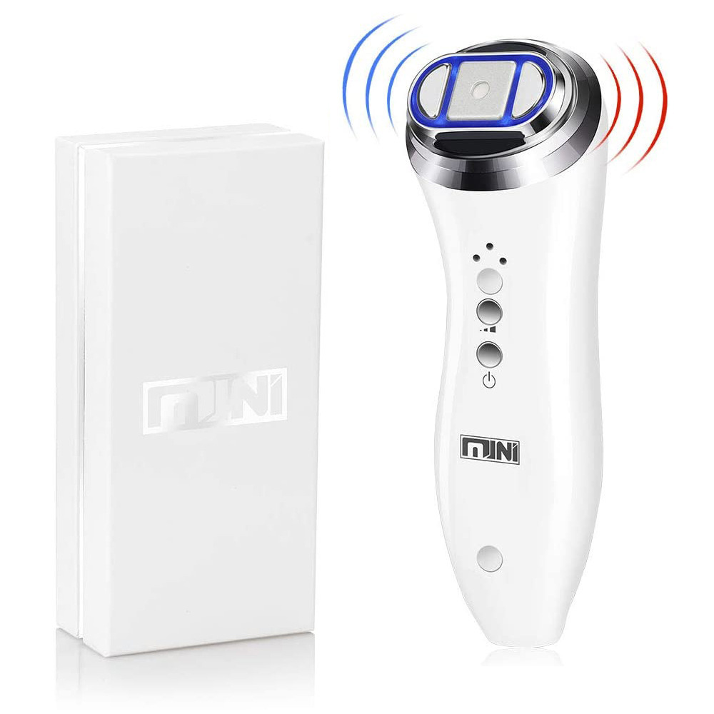 Cross-Border Exclusive Supply of Mini Hifu Ultrasonic Beauty Instrument, Rf Radio Frequency Instrument, Household Ems Microcurrent Facial Massager