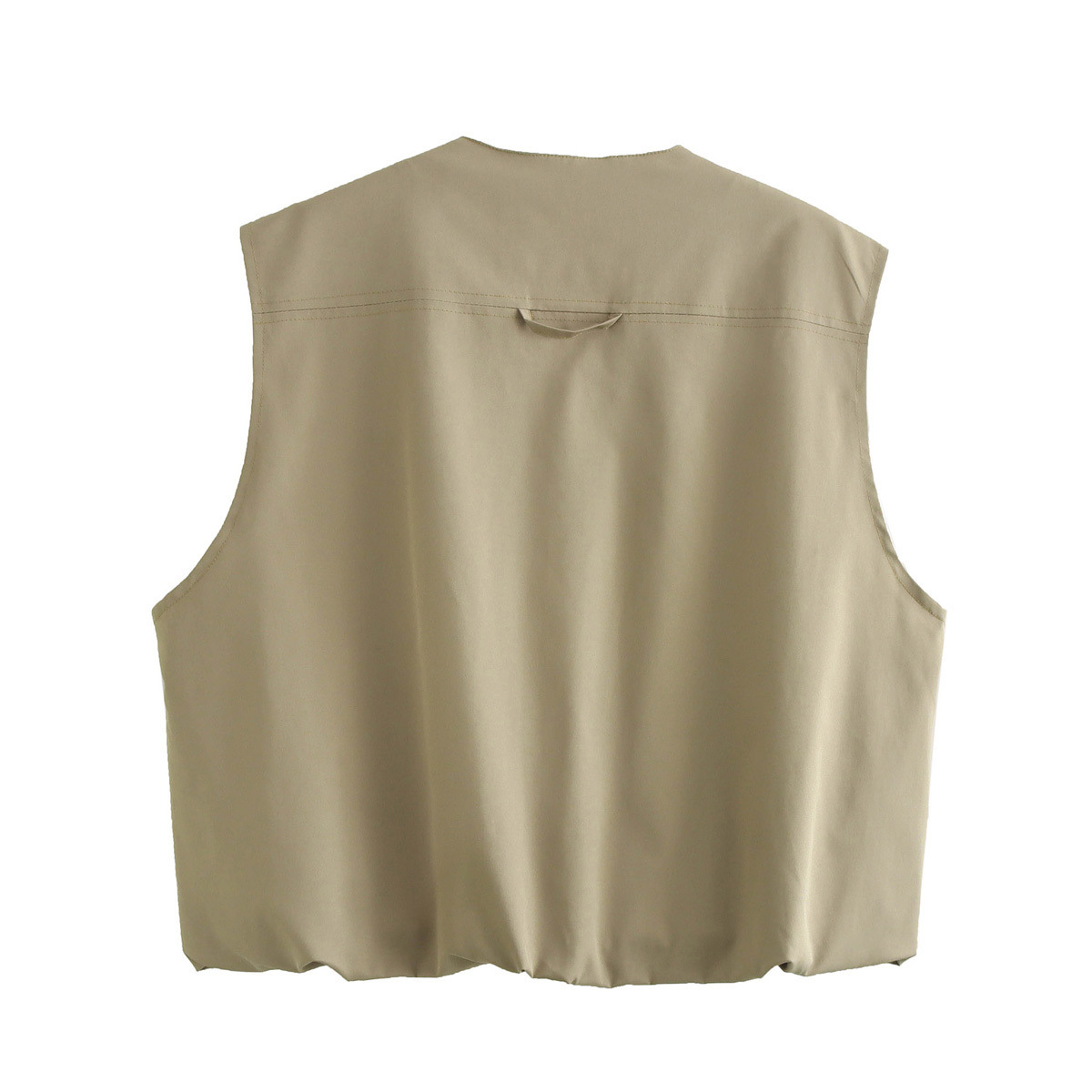 Women's clothing 2024 autumn and winter new street fashion loose vest top_voghion.com