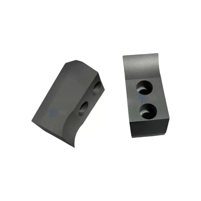 定制硬质合金非标异形零件带孔带角度耐磨件YG8碳化钨合金