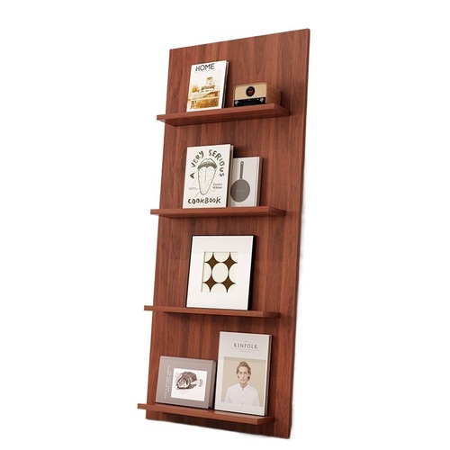 zsr retro arched floor-to-ceiling storage rack internet celebrity wall bookshelf multi-layer magazine rack Nordic ins newspaper display book