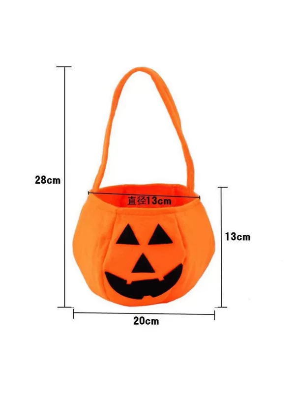 Handheld three dimensional cloth bag non-woven cloth, halloween