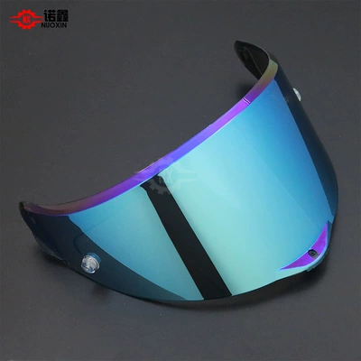 Dəbilqə (Kaska) aksesuarları – film motorcycle helmet lens - pista-ice-blue