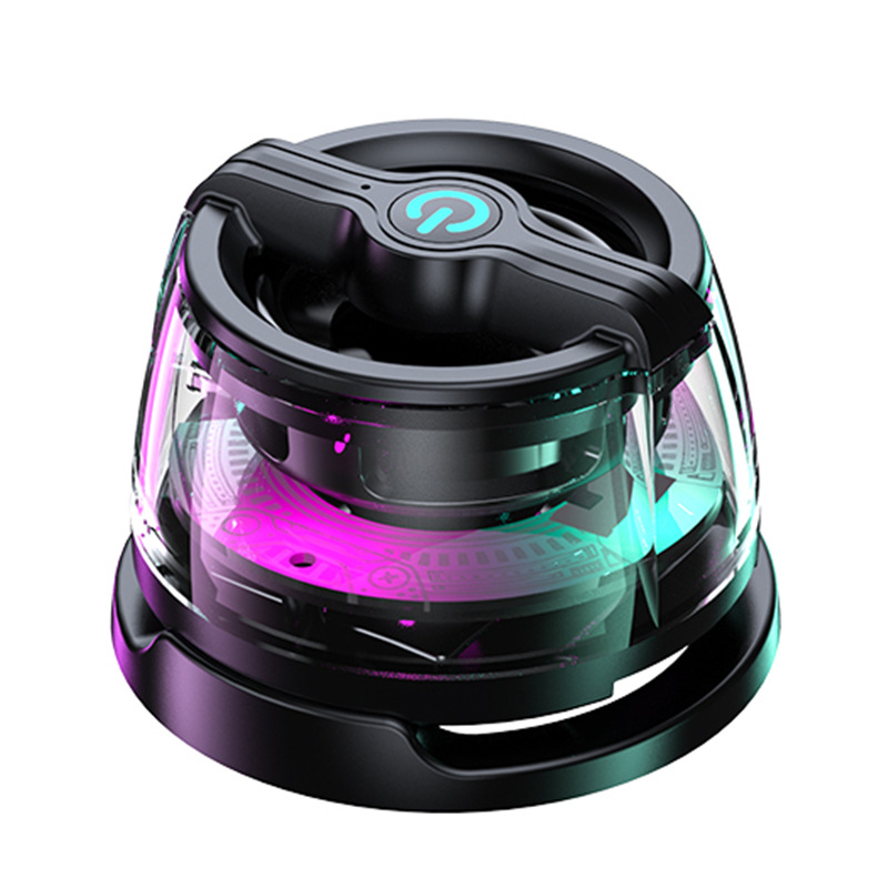 Pulsera deportiva transfronteriza altavoz bluetooth soporte de teléfono móvil absorción magnética portátil pequeño altovoz bluetooth subwoofer
