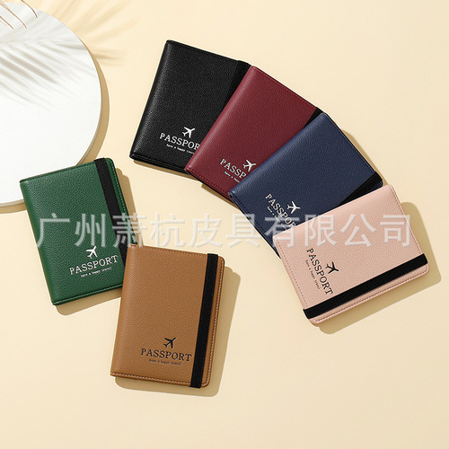 TAOMICMIC Korean style fashionable and simple passport bag PU multi-card slot passport document holder cute passport cover wholesale