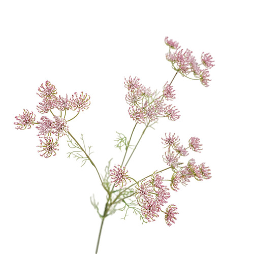 Artificial flower 5-head lace green grass decoration fake flower arrangement landscape cafe club soft decoration photography props