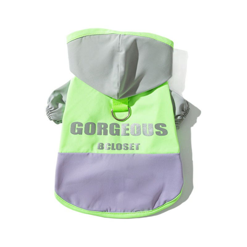 Perro de verano al aire libre helado protector solar con sombrero protector solar perros pequeños y medianos dos patas de color gato ropa de perro mascota