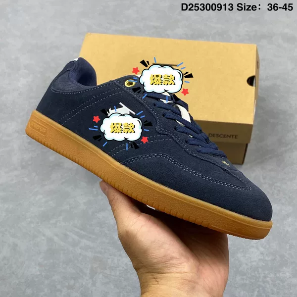 Dison COURT RETRO retro patchwork fashion trendy men's and women's shoes sneakers casual shoes