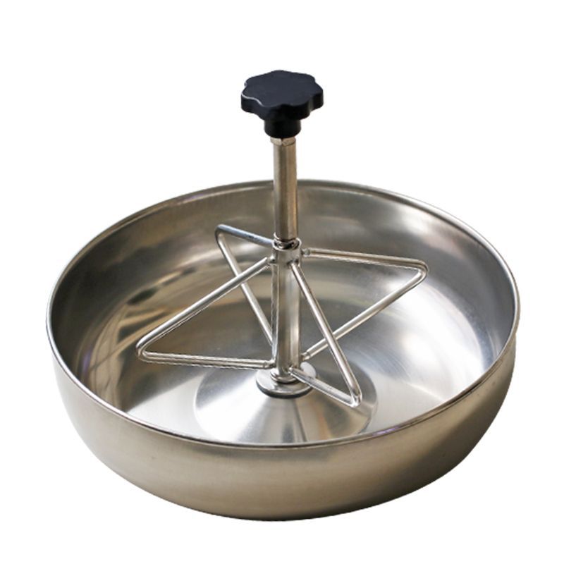 Pequeño lechón comedero de acero inoxidable 25cm alimentación cuenca producción cama fija comedero libre alimentación enseñanza picking cerdo