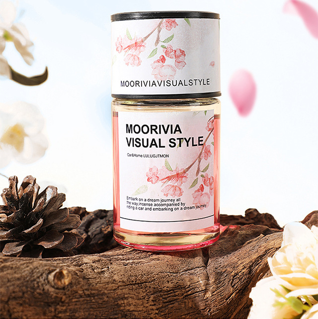 Car Aromatherapy High-end Lasting Camellia Eau De Toilette Ornaments Anti-motion Sickness and Odor Purification Air Car Fragrance
