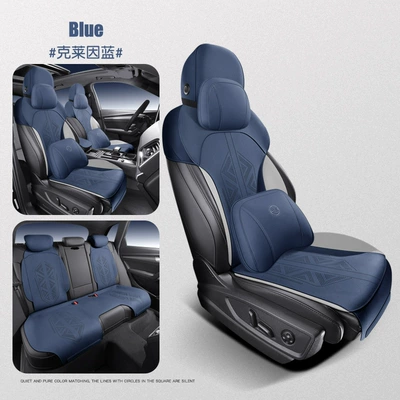 Modelə uyğun (Original) oturacaq örtükləri: Cover, Seat Cushion Cover, Customized - zfl-klein-blue-deluxe-edition-111