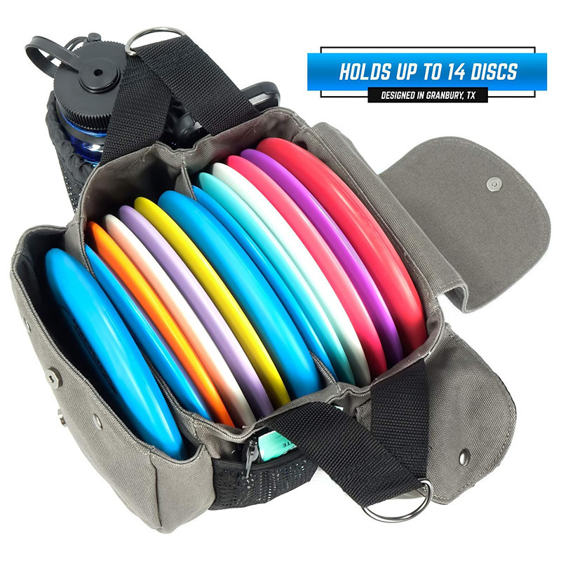 Manufacturer Customized Golf Shoulder Bag Frisbee Golf Sling Handbag Frisbee Storage Bag