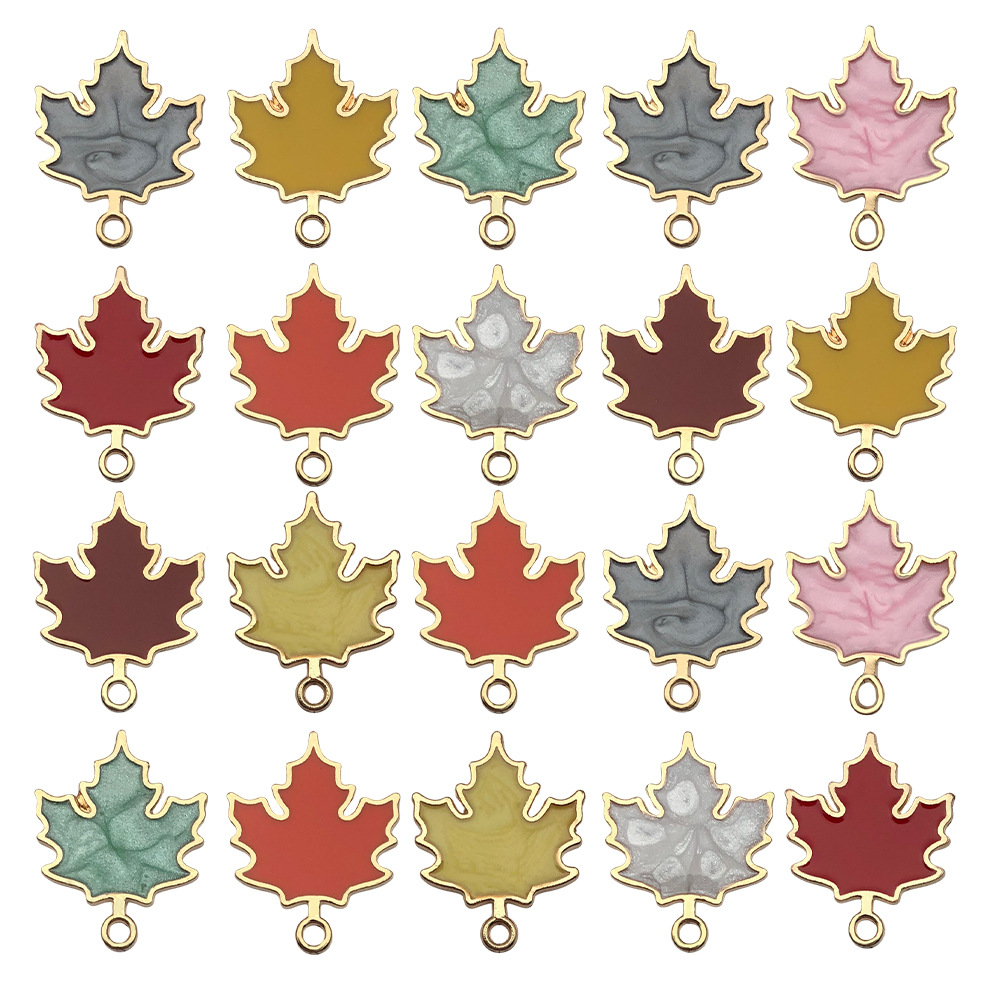 Conejo de huevo de Pascua transfronterizo Acción de gracias hoja de arce calabaza accesorios de bricolaje creativo llavero colgante pequeño