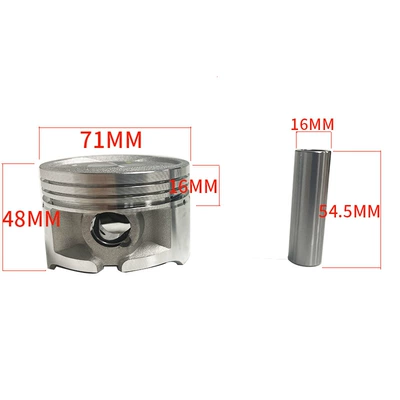piston 71mmMoto 4, Piston, piston ring, piston pin
