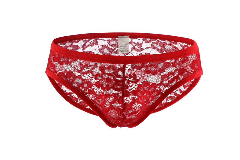 Men's Underwear Sexy Trendy Breathable Triangle Lace Triangle