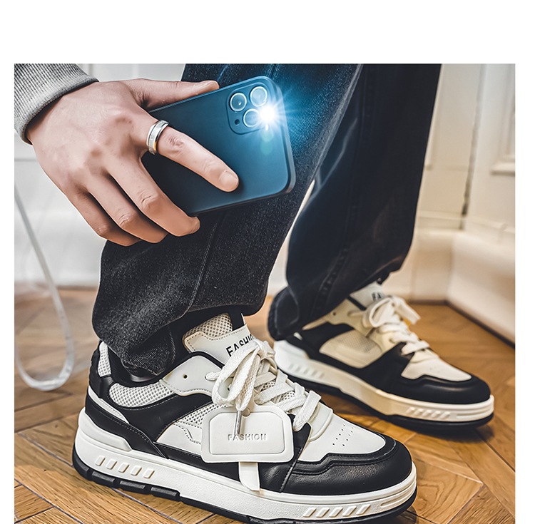 Internet berühmte Herren Herbst trendige Marke vielseitiges Casual Board für Junior High School Schüler Sport dicke Sohle_voghion.com