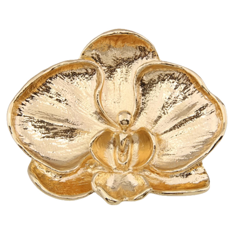 Bracciale a fiore smaltato oversize da donna, gioiello floreale_voghion.com