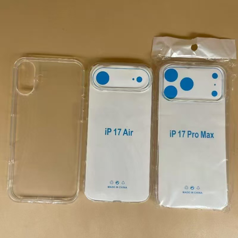 Clear Phone Case for Apple iPhone 17 16 15 14 Pro Max with Precise Cutouts Space Case Shockproof Protective Cover