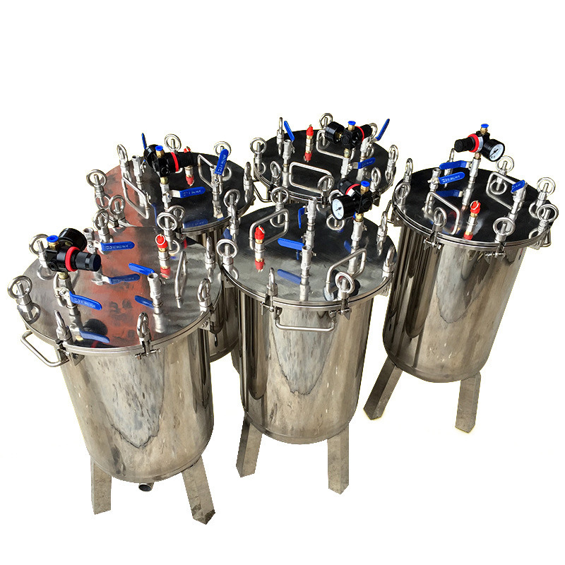 厂家直供非标罐胶桶 法兰式胶水搅拌桶 304不锈钢压力桶真空桶