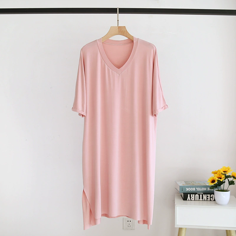 Summer thin long colored knitted pijama, custom-made