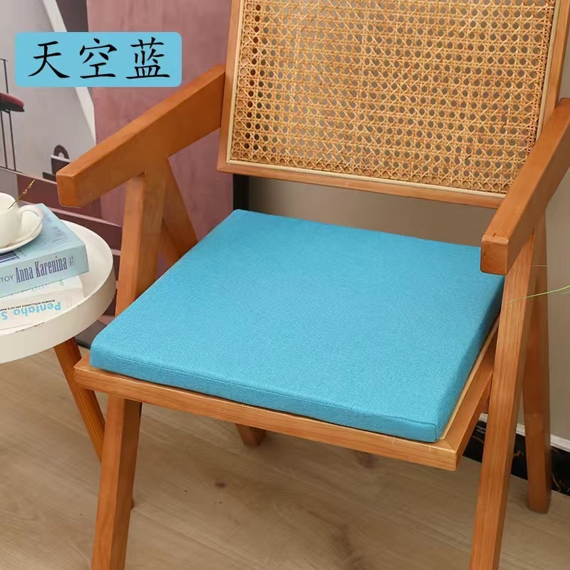 拆洗坐垫高密度海绵屁股办公室学生老师久坐增高椅子垫子屁垫|undefined
