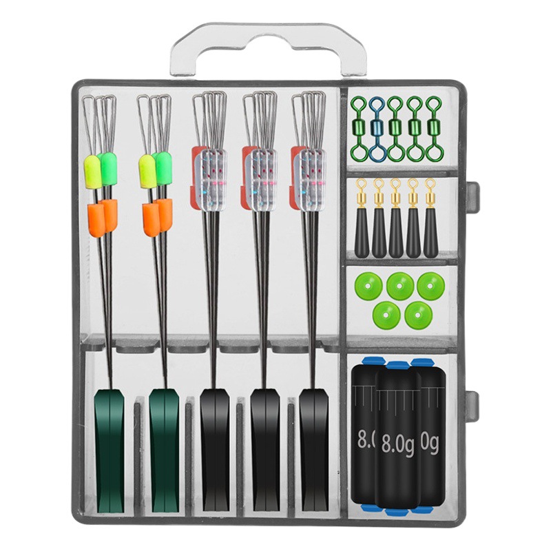 Road slippery fishing group rock fishing Luya slippery fishing line group space bean set full set of retaining beads accessories set remote cast rock Rod