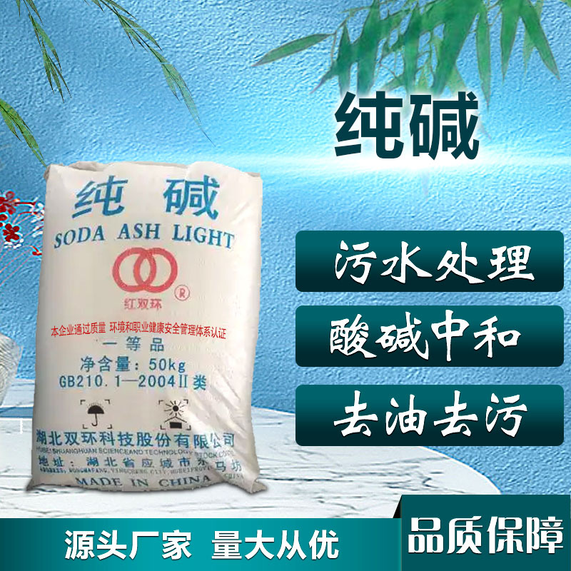 现货供应 工业级双环纯碱碳酸钠苏打粉软水洗涤添加剂环保粉状