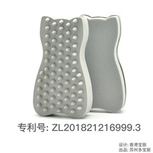 MOMI硅胶海绵除毛擦宠物除毛器猫梳按摩刷美容师洗澡梳5送1