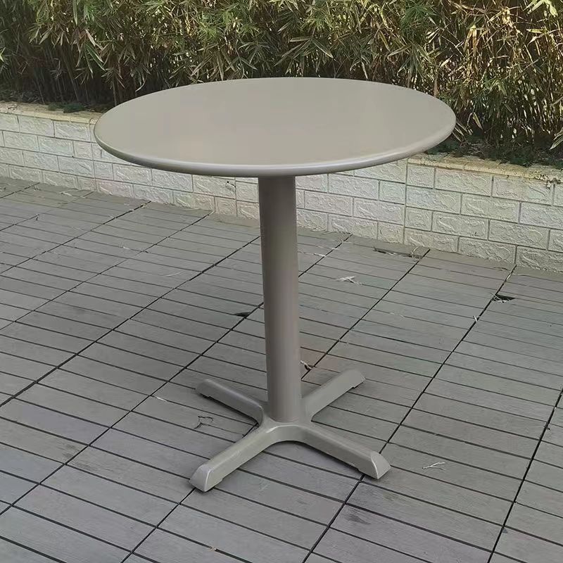 圆桌阳台奶茶店休闲桌椅组合咖啡厅露天户外外休息区室摆洽谈|undefined