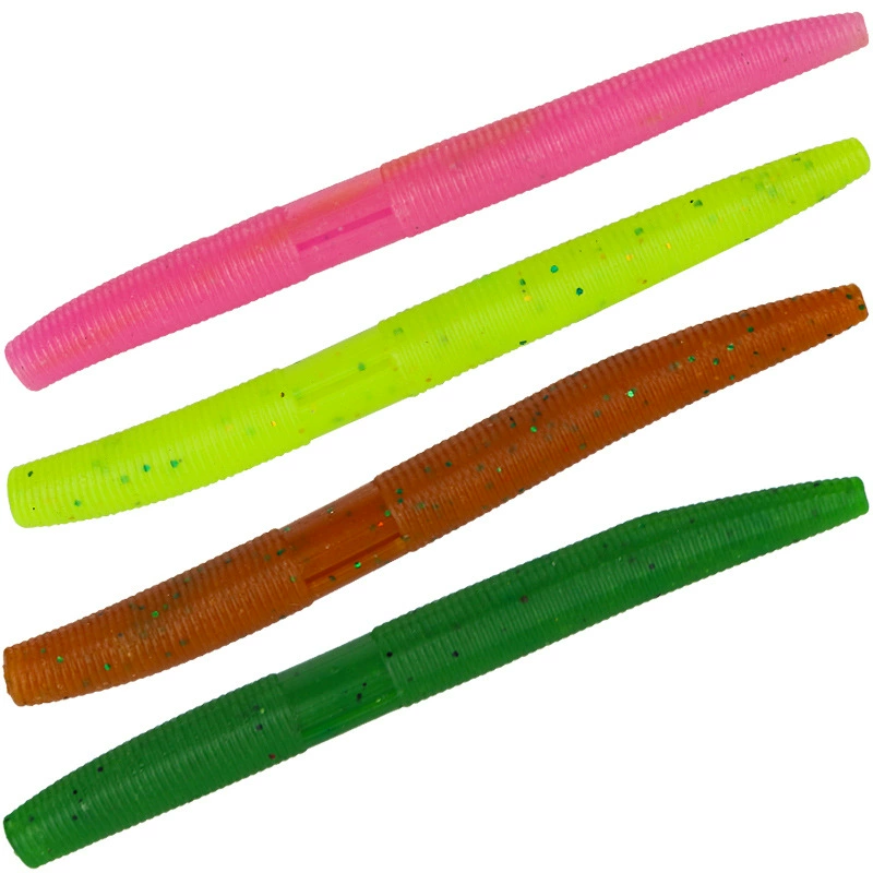 Weihe Sports Salted Bee Bean Luya Мягкая приманка 10 см 6 г Картофельная личинка пчелы Имитация искусственной приманки с резьбой Мягкий моль Фабрика